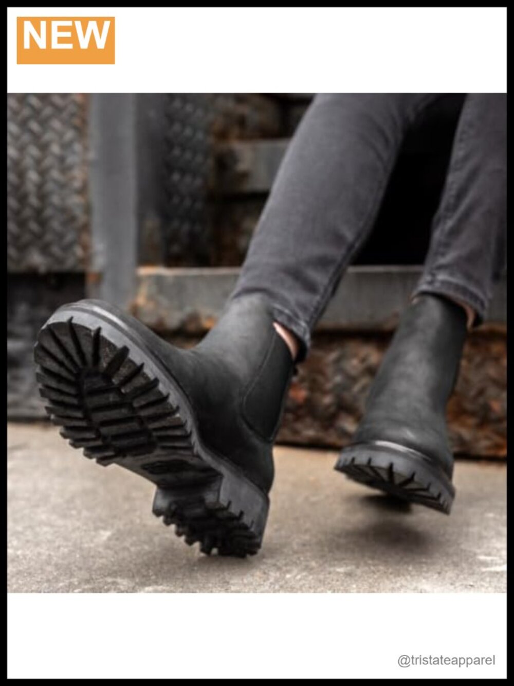 Thursday Legend Chelsea Boots Leather Slip-On Ankle Work Boot
